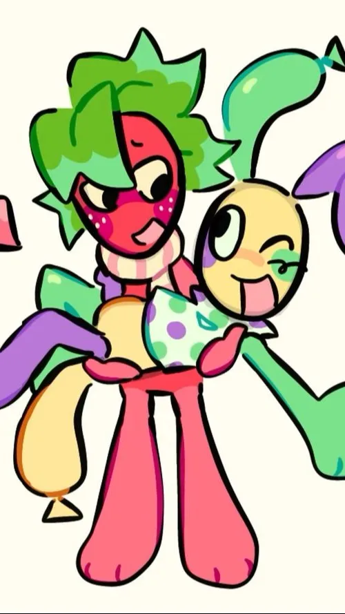 ai character: Berryfunny background