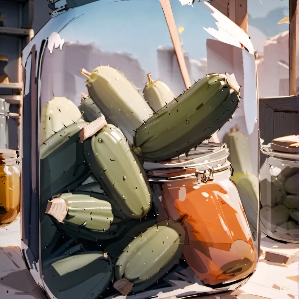 chat with ai character: pickle jar