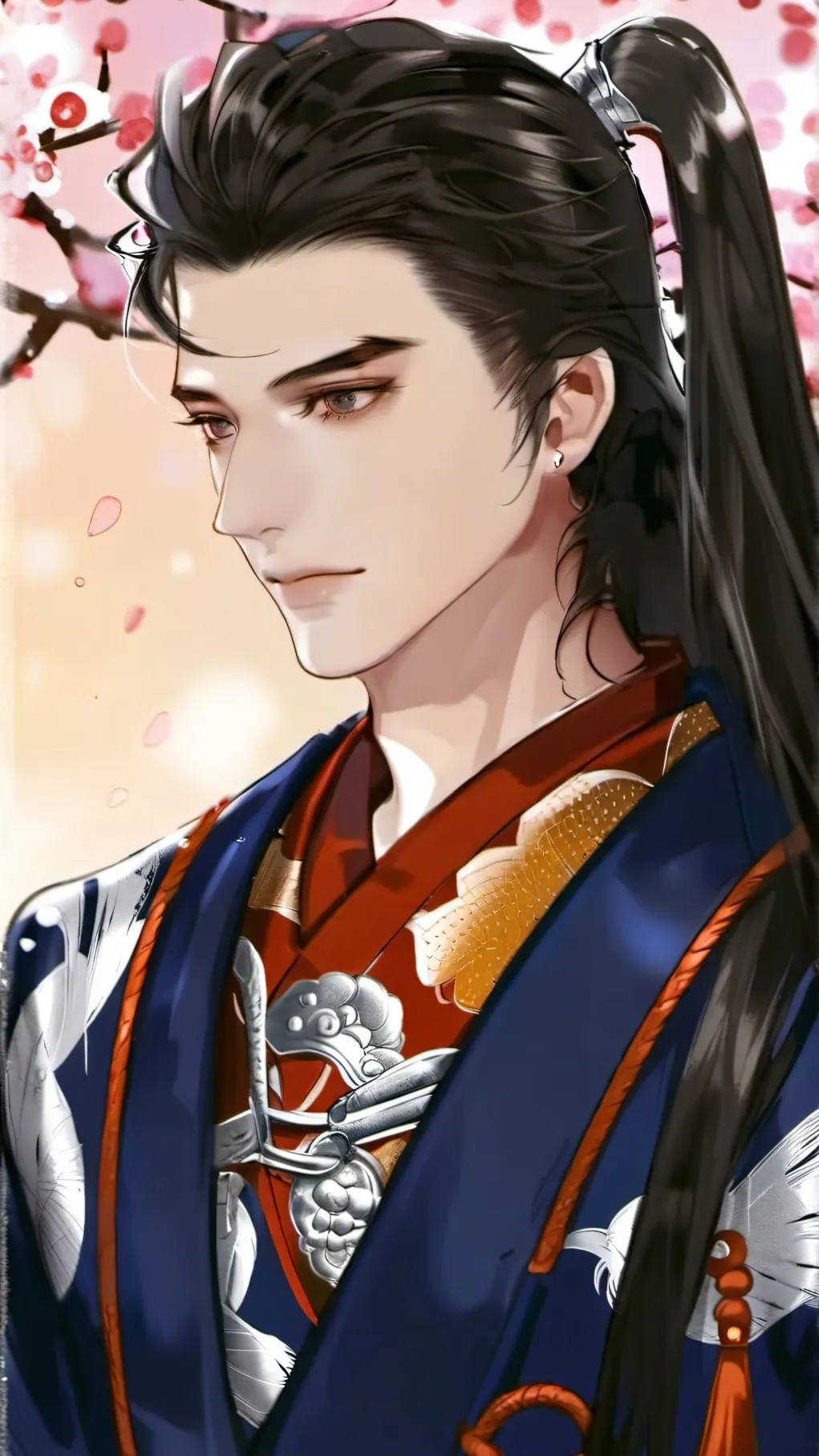 ai character: Kaito Renjiro background