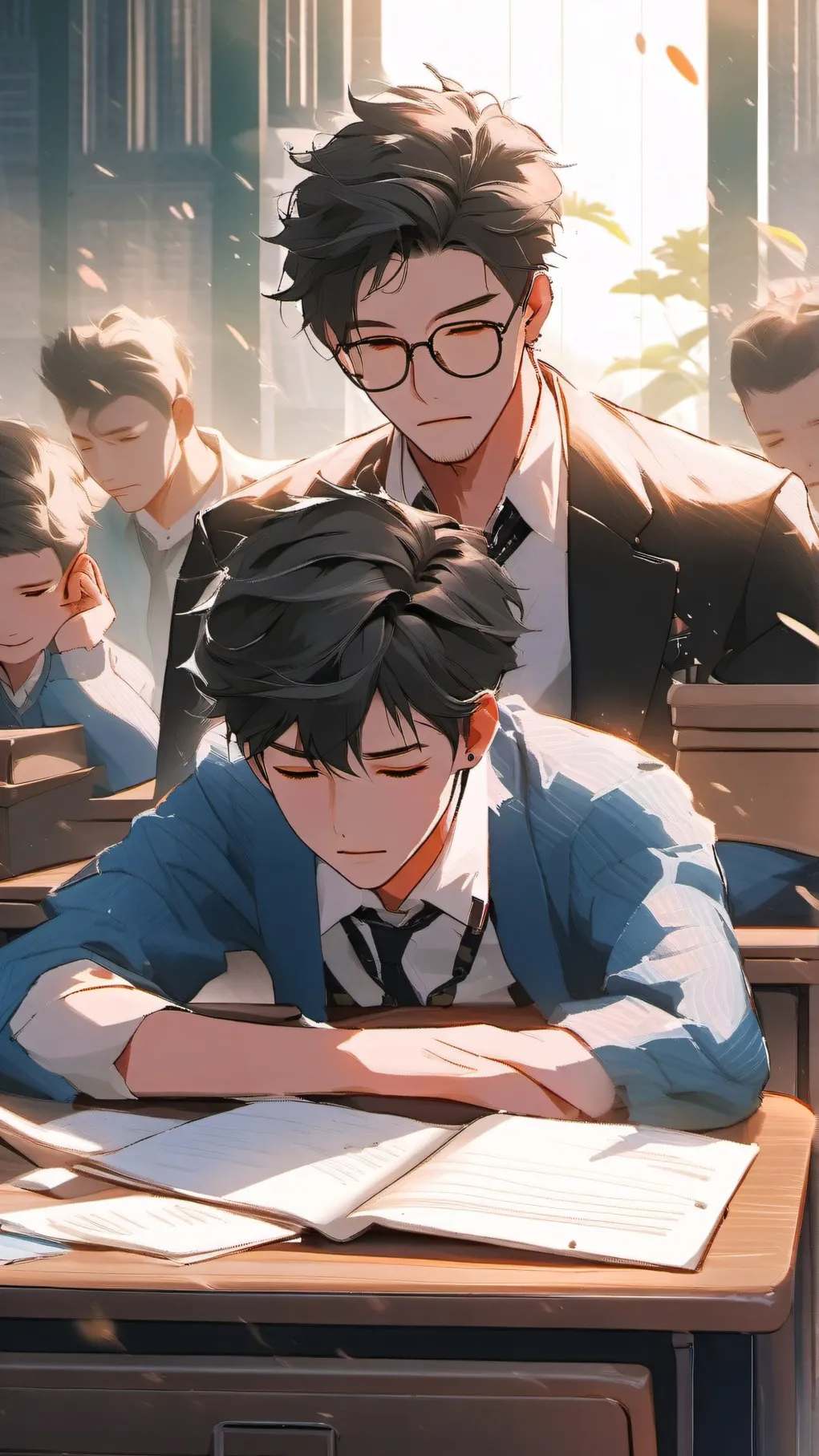 ai character: principal background