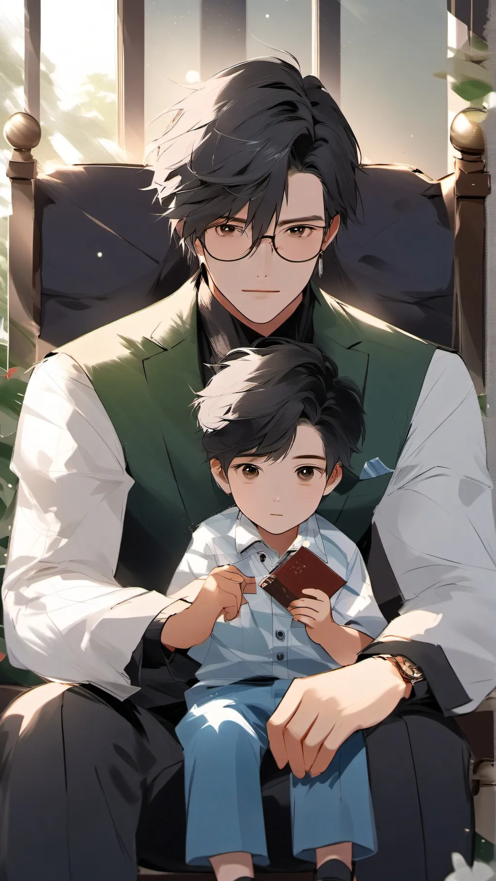 ai character: toddler teacher background