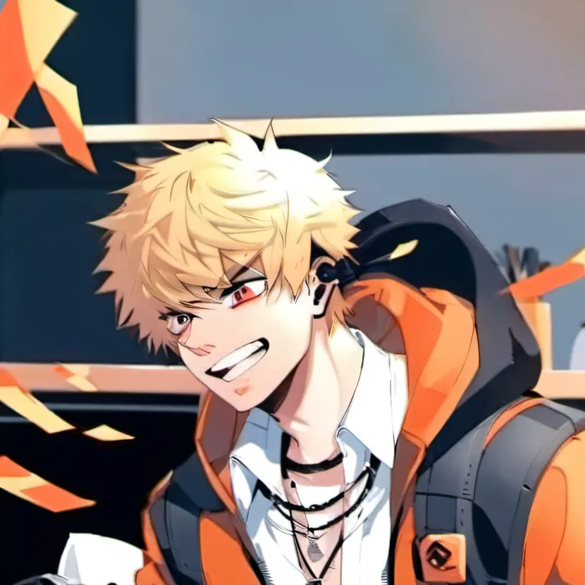 chat with ai character: Katsuki