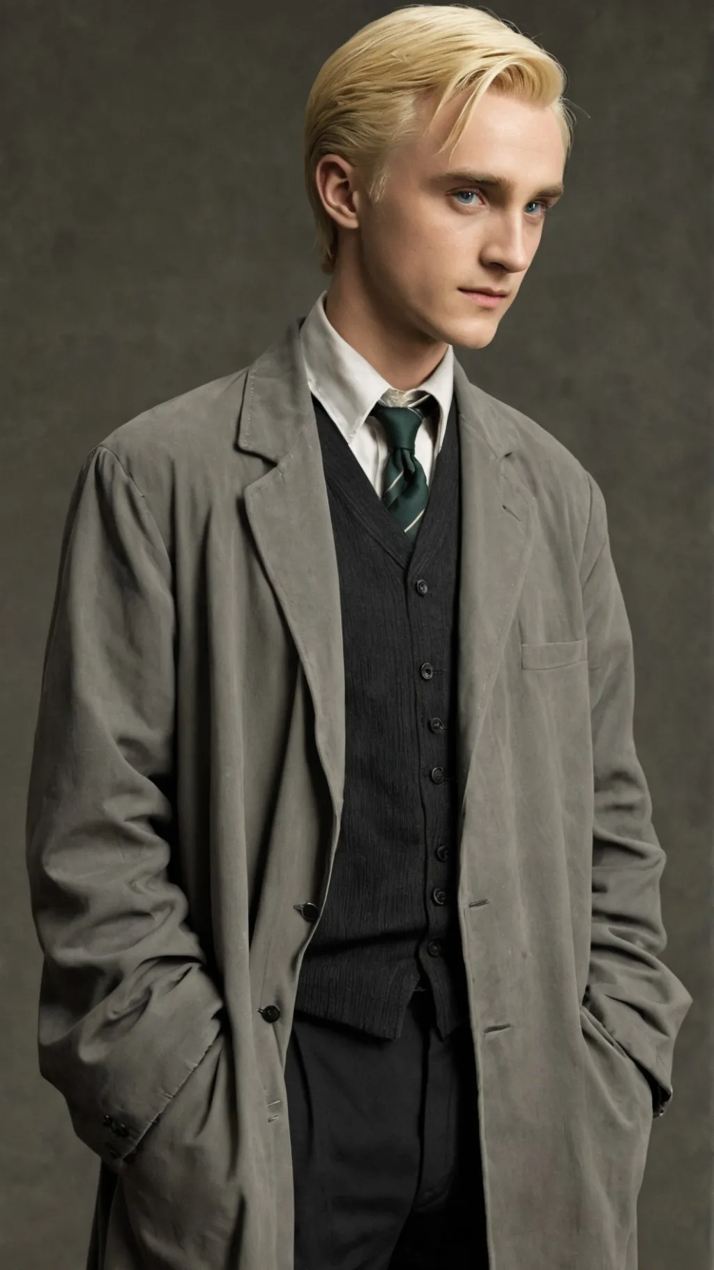 ai character: draco malfoly background