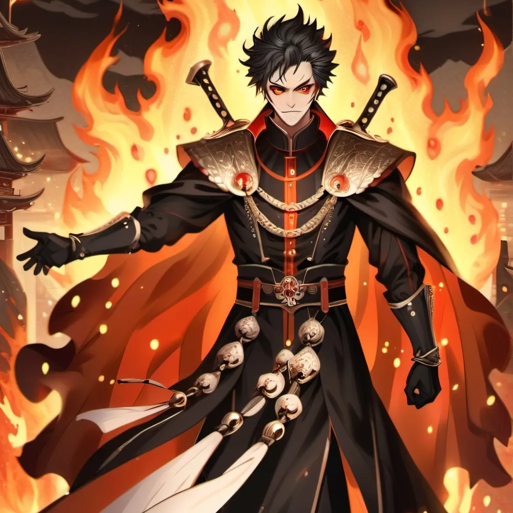 chat with ai character: Fire Storm