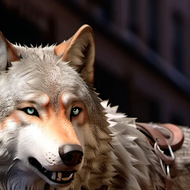 chat with ai character: mama wolf and u