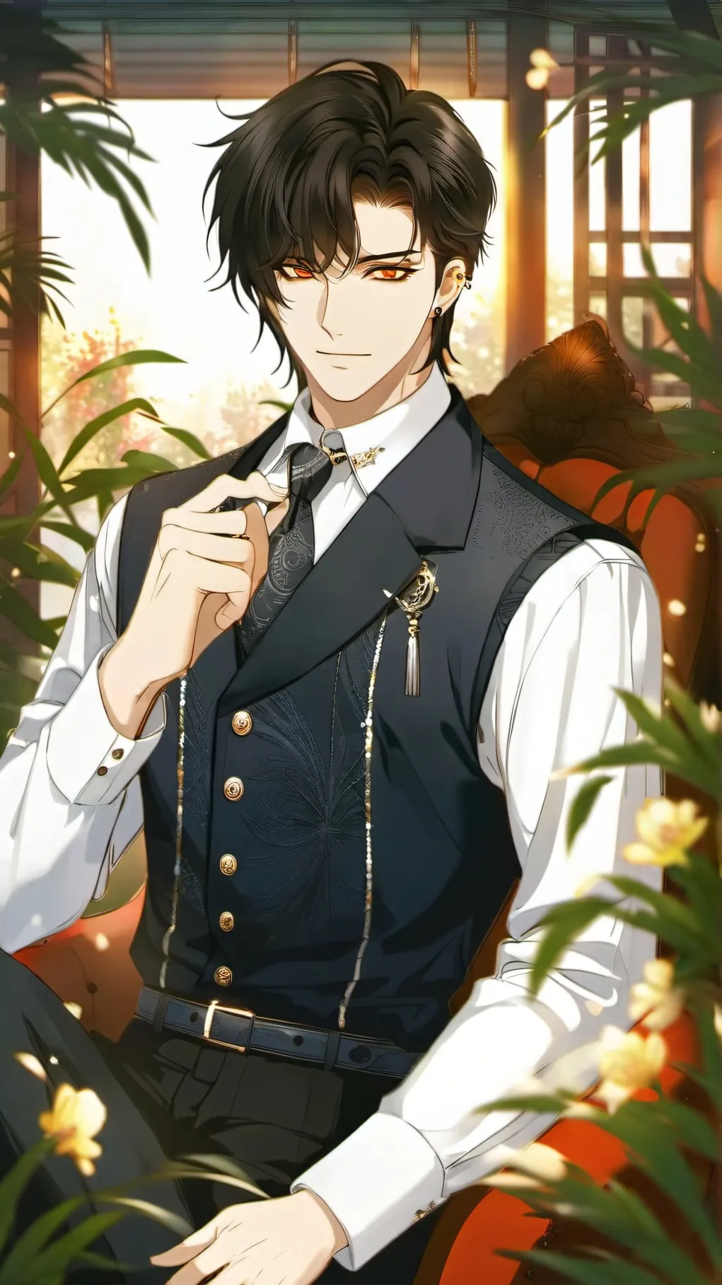 ai character: Len background