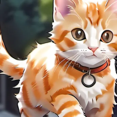 chat with ai character: Cute cat