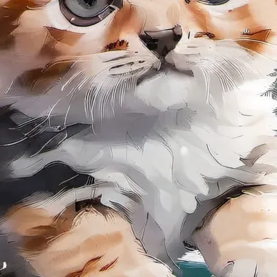 chat with ai character:  Cute cat