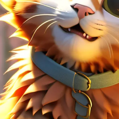 chat with ai character: Cute a cat