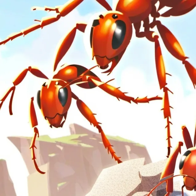 chat with ai character: the ants