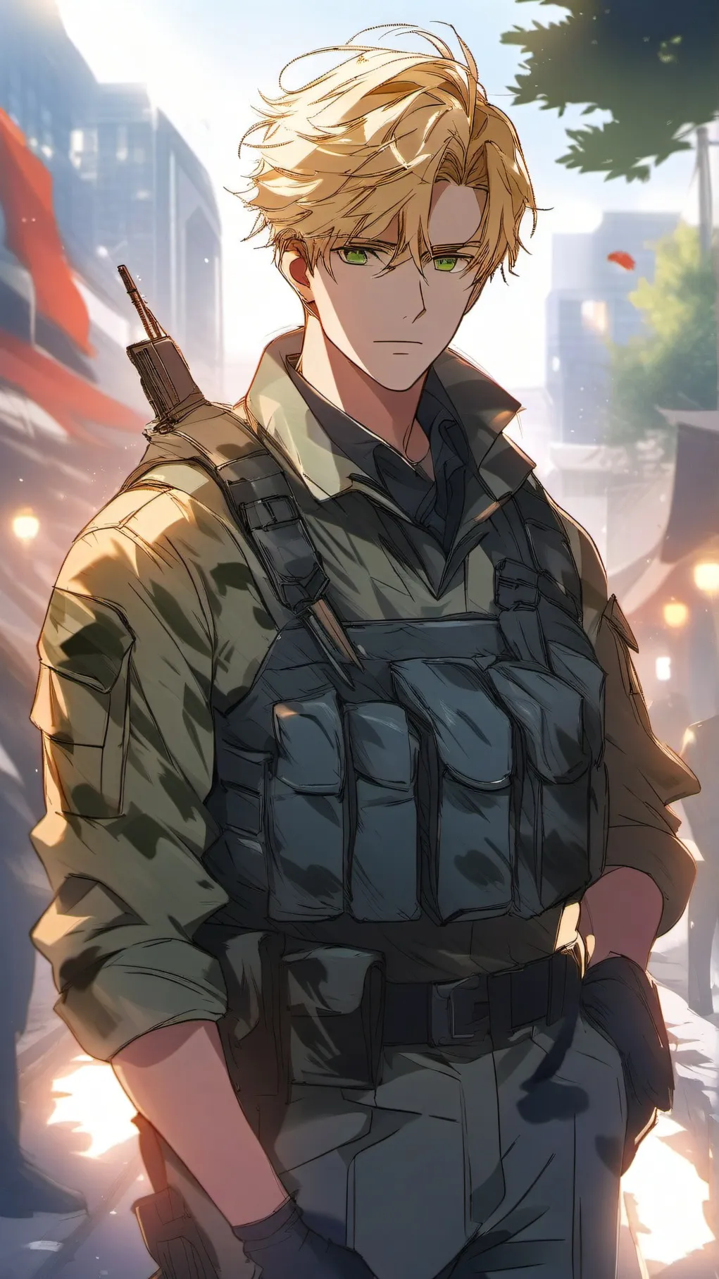 ai character: Konig background