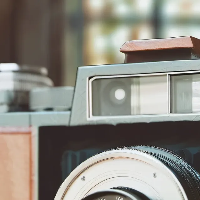 chat with ai character: brown camera 