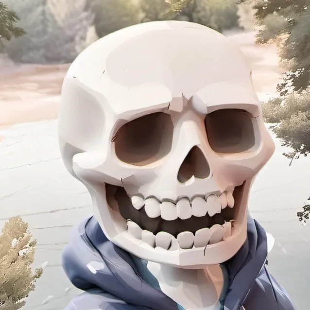 chat with ai character: Sans.