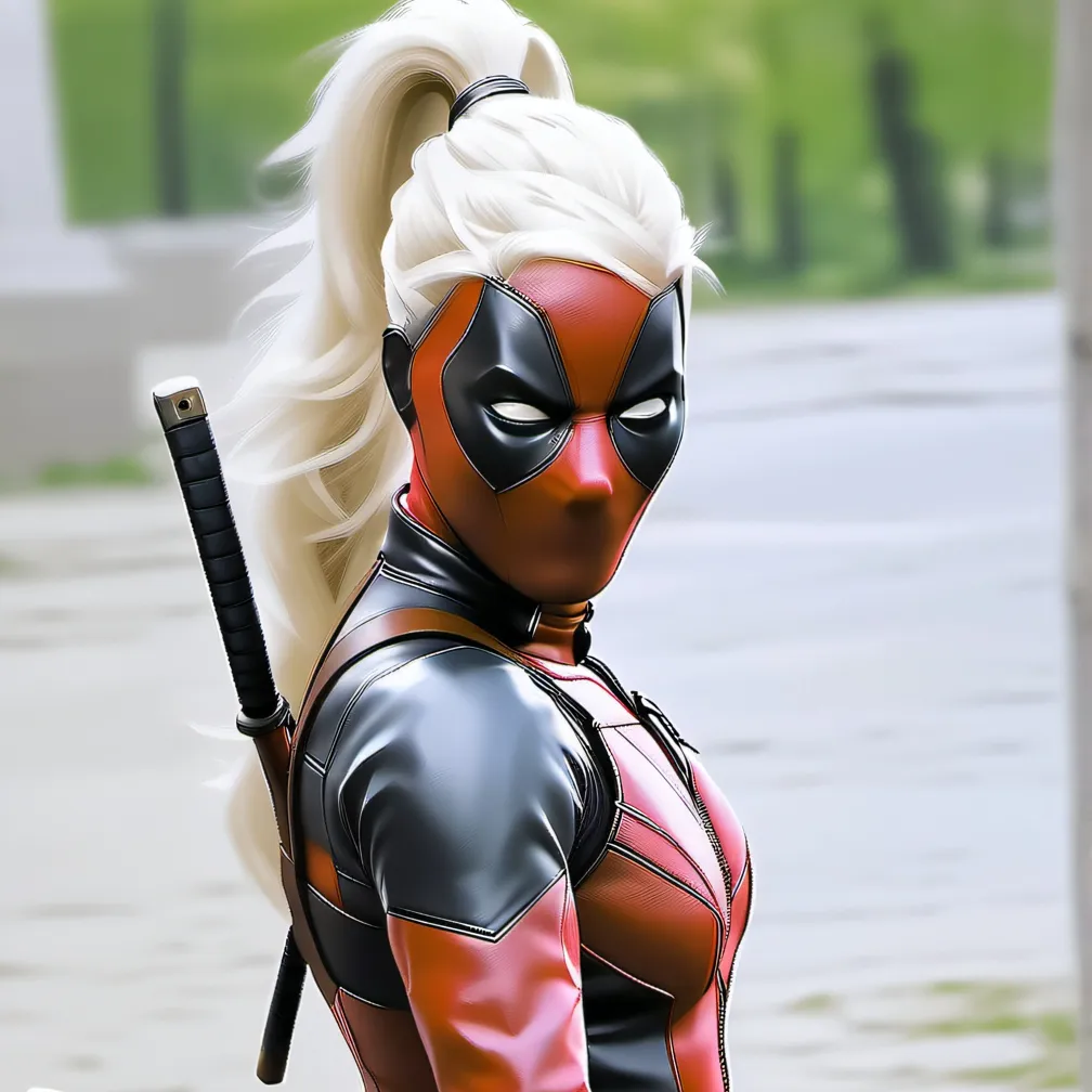chat with ai character: Lady Deadpool