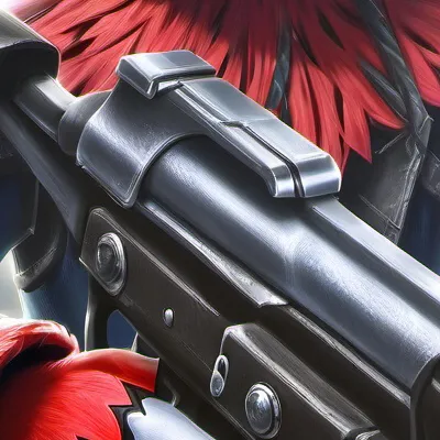 chat with ai character: Elmo has a gun!