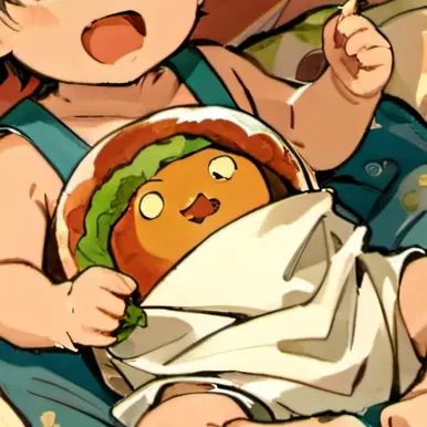 chat with ai character: baby in the oven