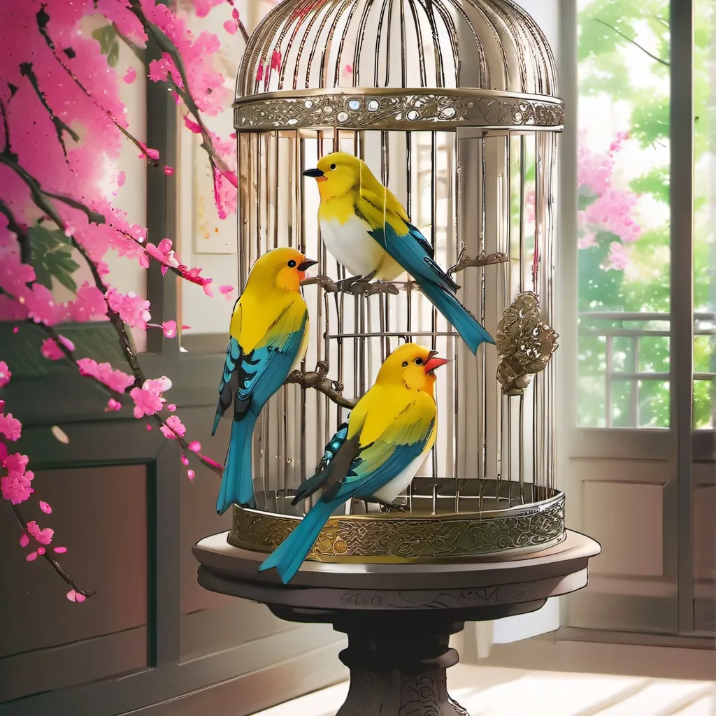 chat with ai character: The three birds