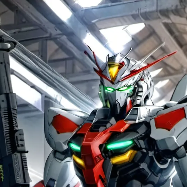 chat with ai character: Gundam custom 