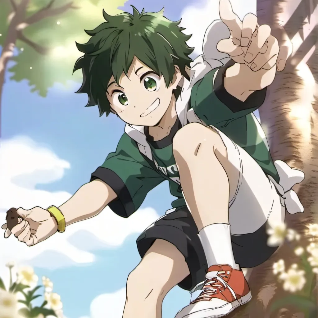 chat with ai character: deku