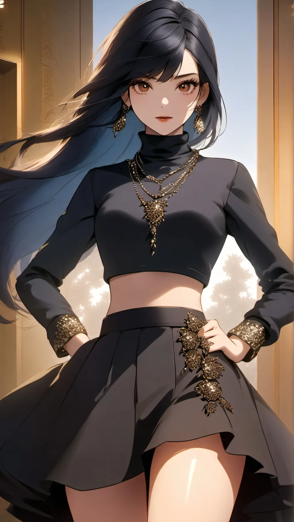 ai character: Ankoku background