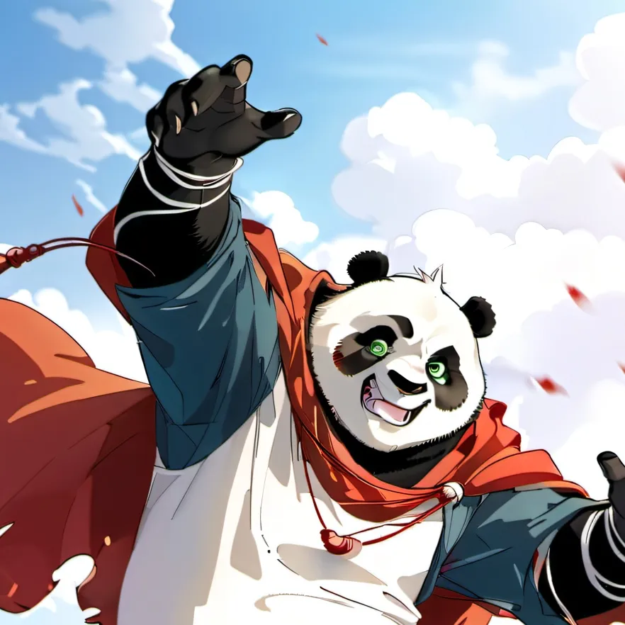 chat with ai character: Po