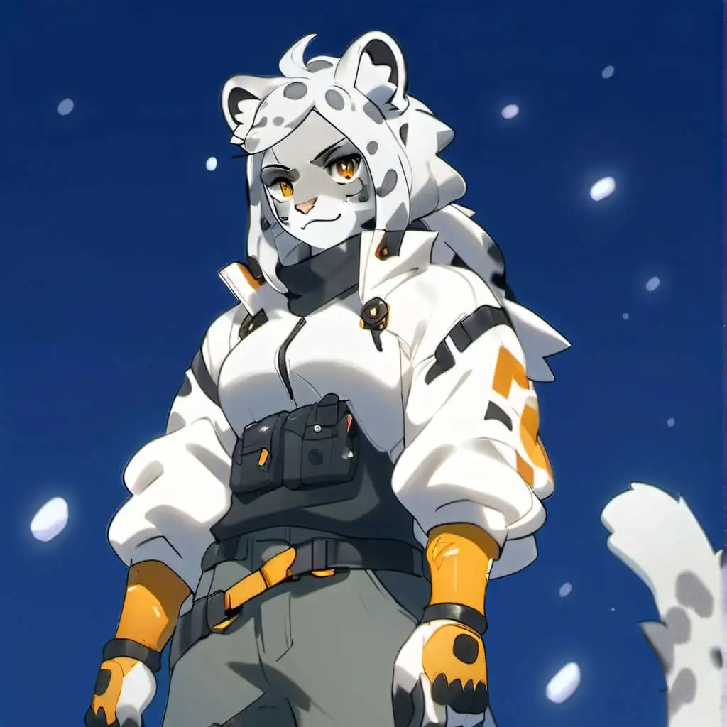 chat with ai character: snow leopard 