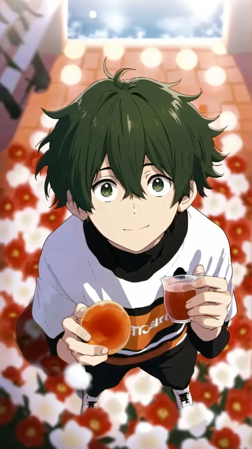 ai character: Bakugo background