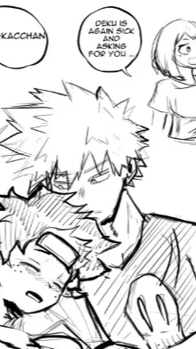 ai character: Sick izuku background