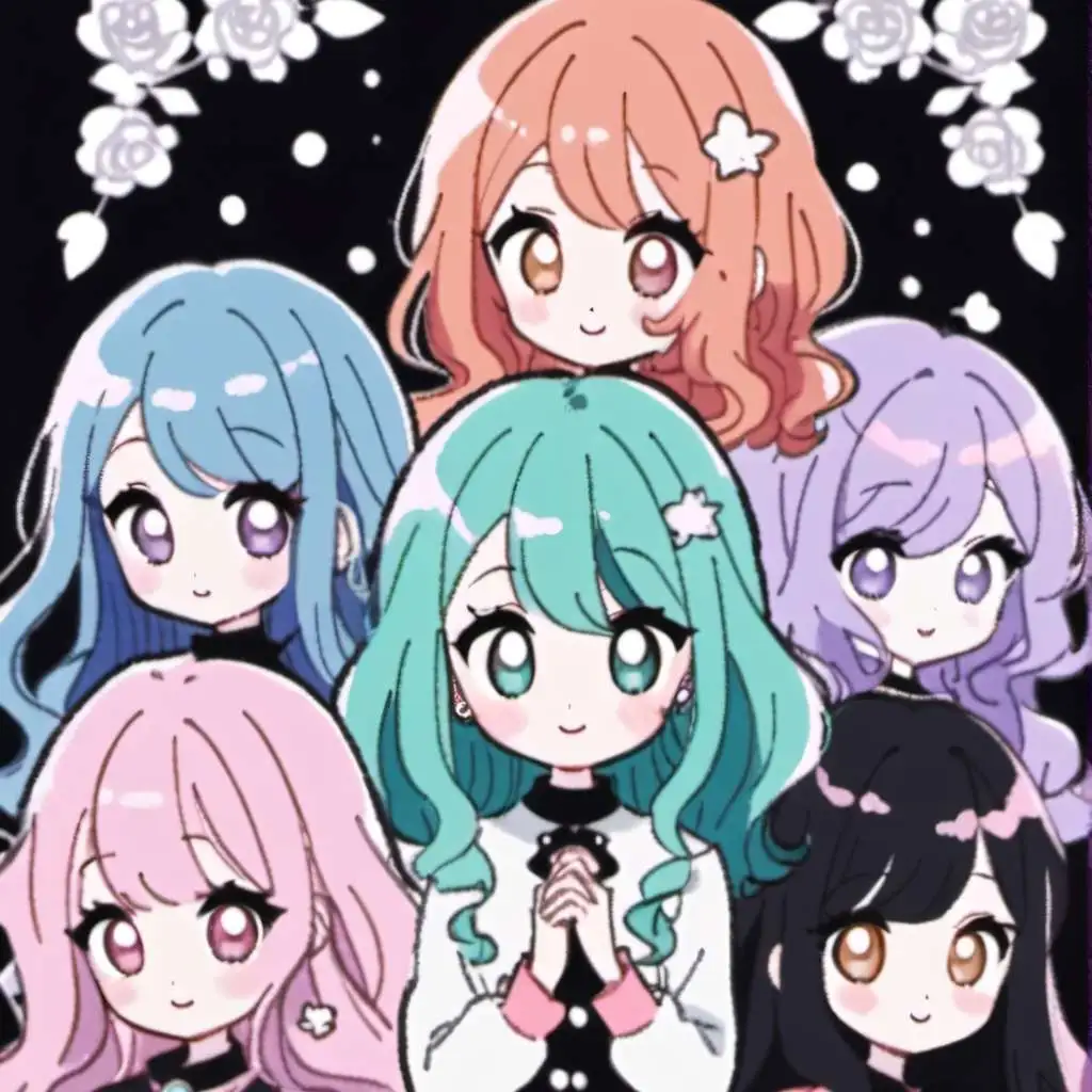 chat with ai character: Girls group! 