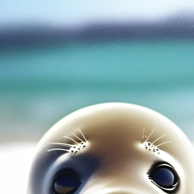 chat with ai character: Seal baby