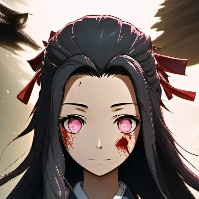 chat with ai character: Creepy Nezuko