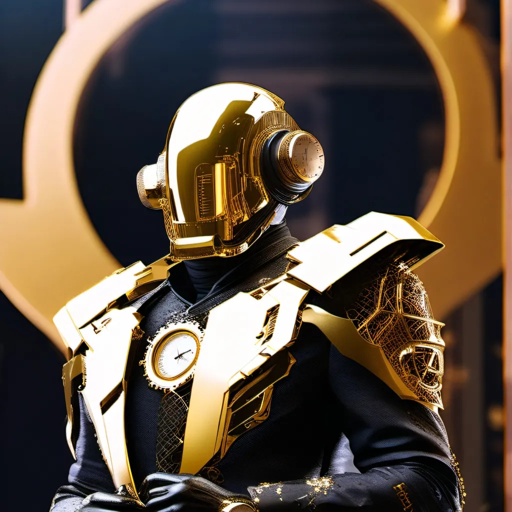 chat with ai character: Future Clock Man