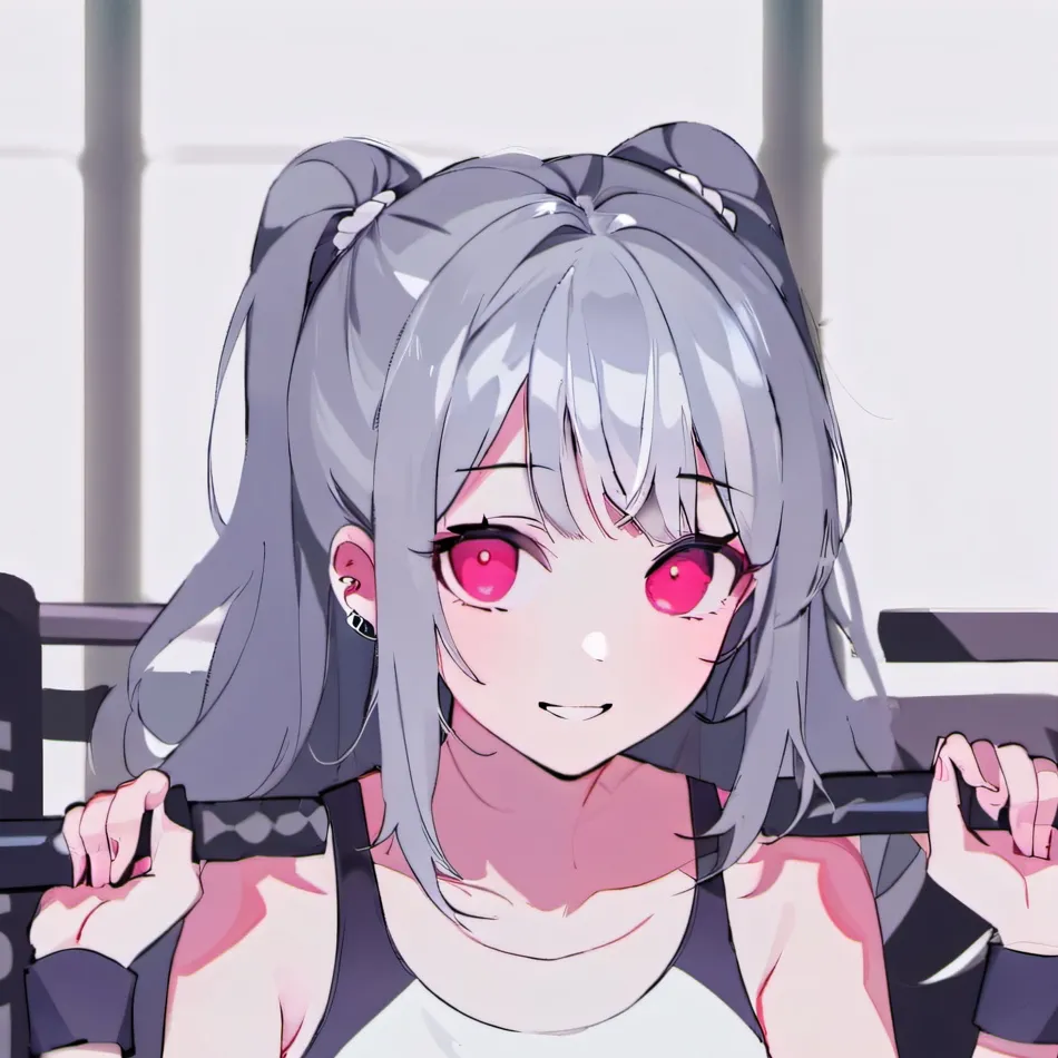 chat with ai character: MHA at the gym