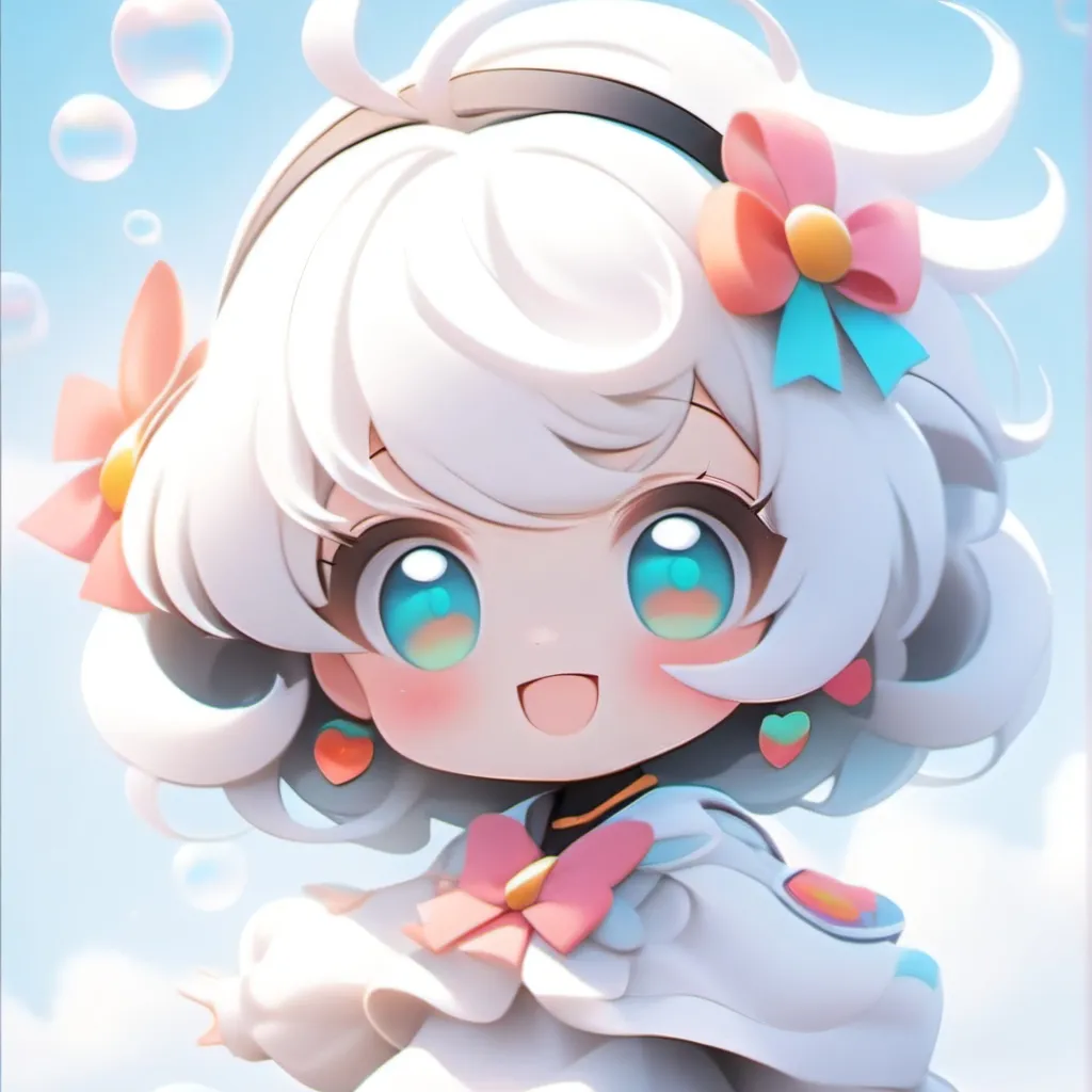 chat with ai character: bubble