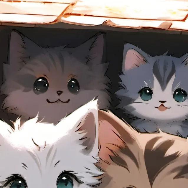 chat with ai character: kittiens