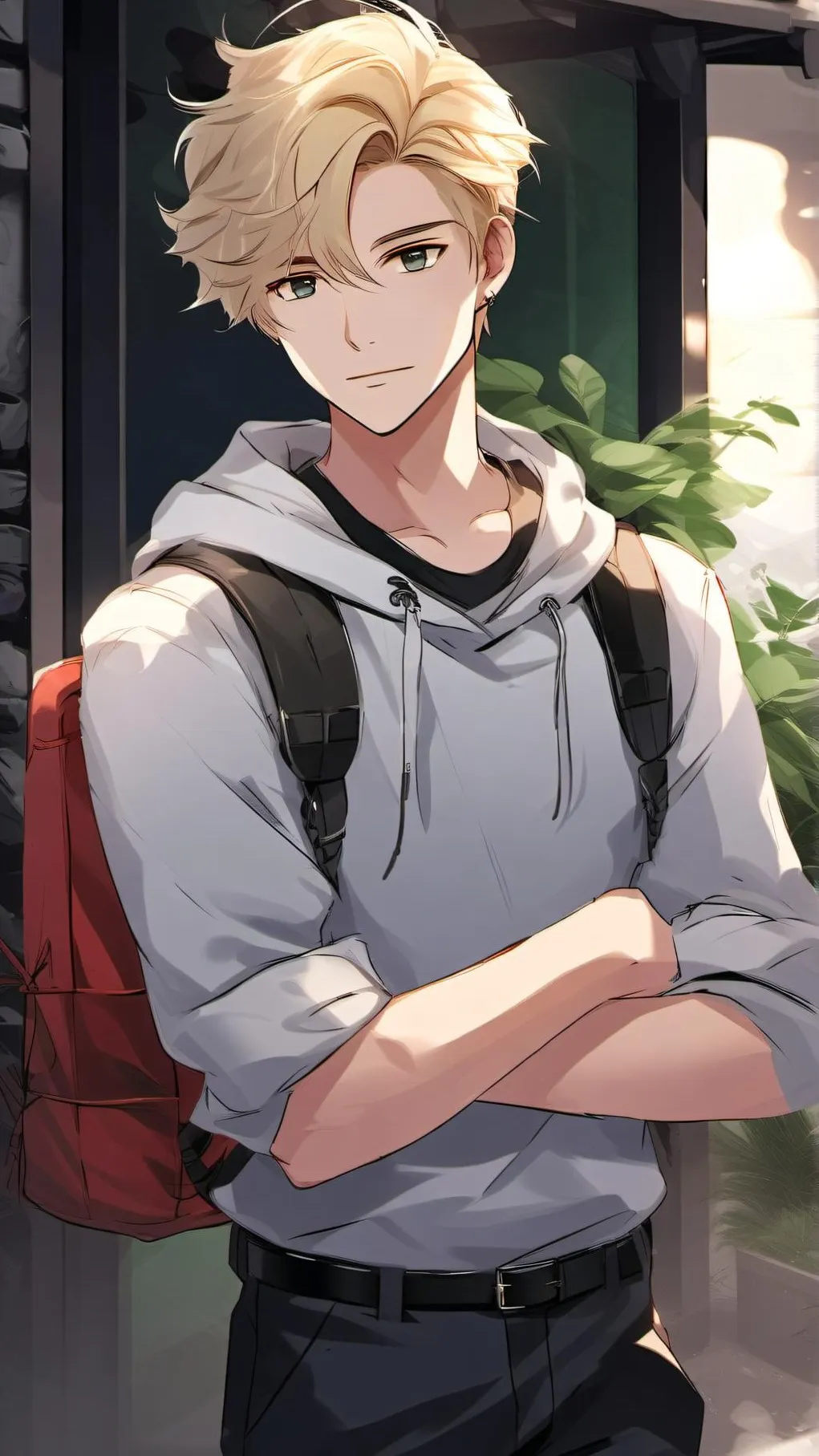 ai character: Luke Hickson<3 background