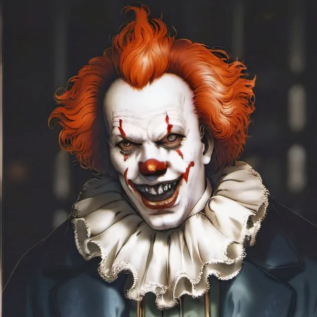 chat with ai character: rusty the clown