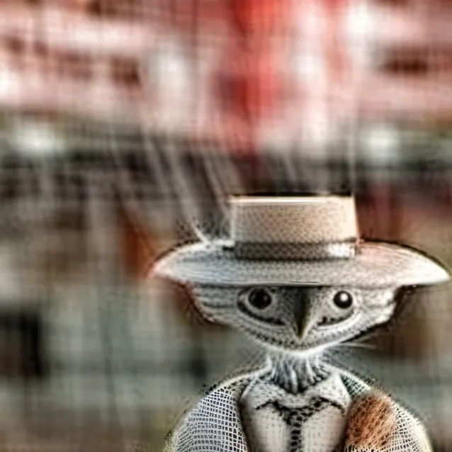 chat with ai character: sus clock man 