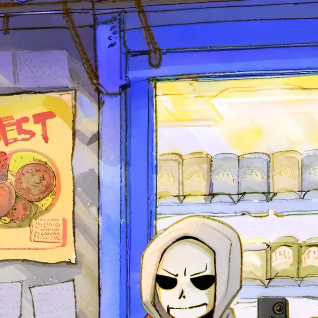 chat with ai character: Papyrus at soup