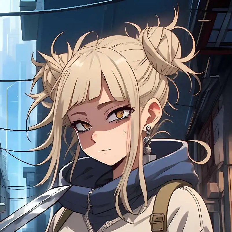 chat with ai character: Himiko Toga