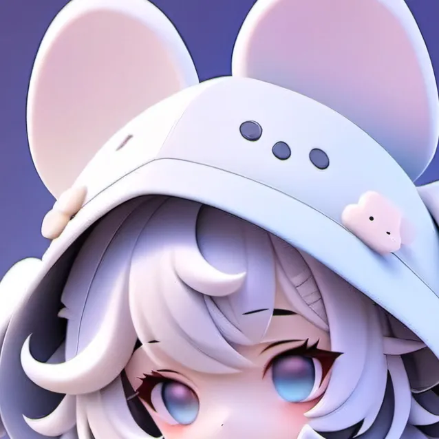 chat with ai character: Cute Purple bunny