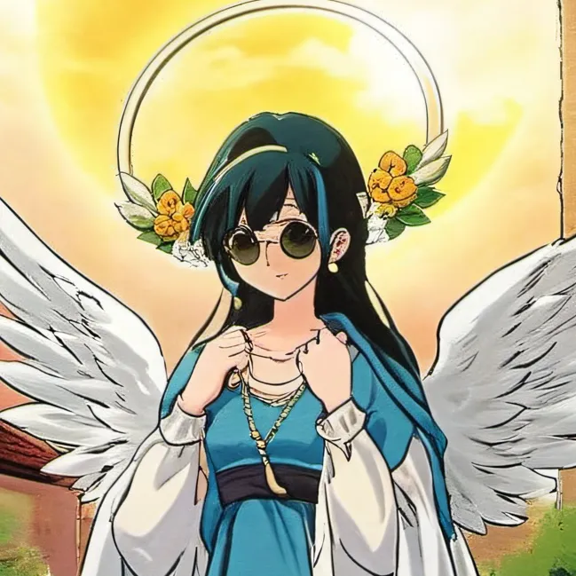 chat with ai character: The angel