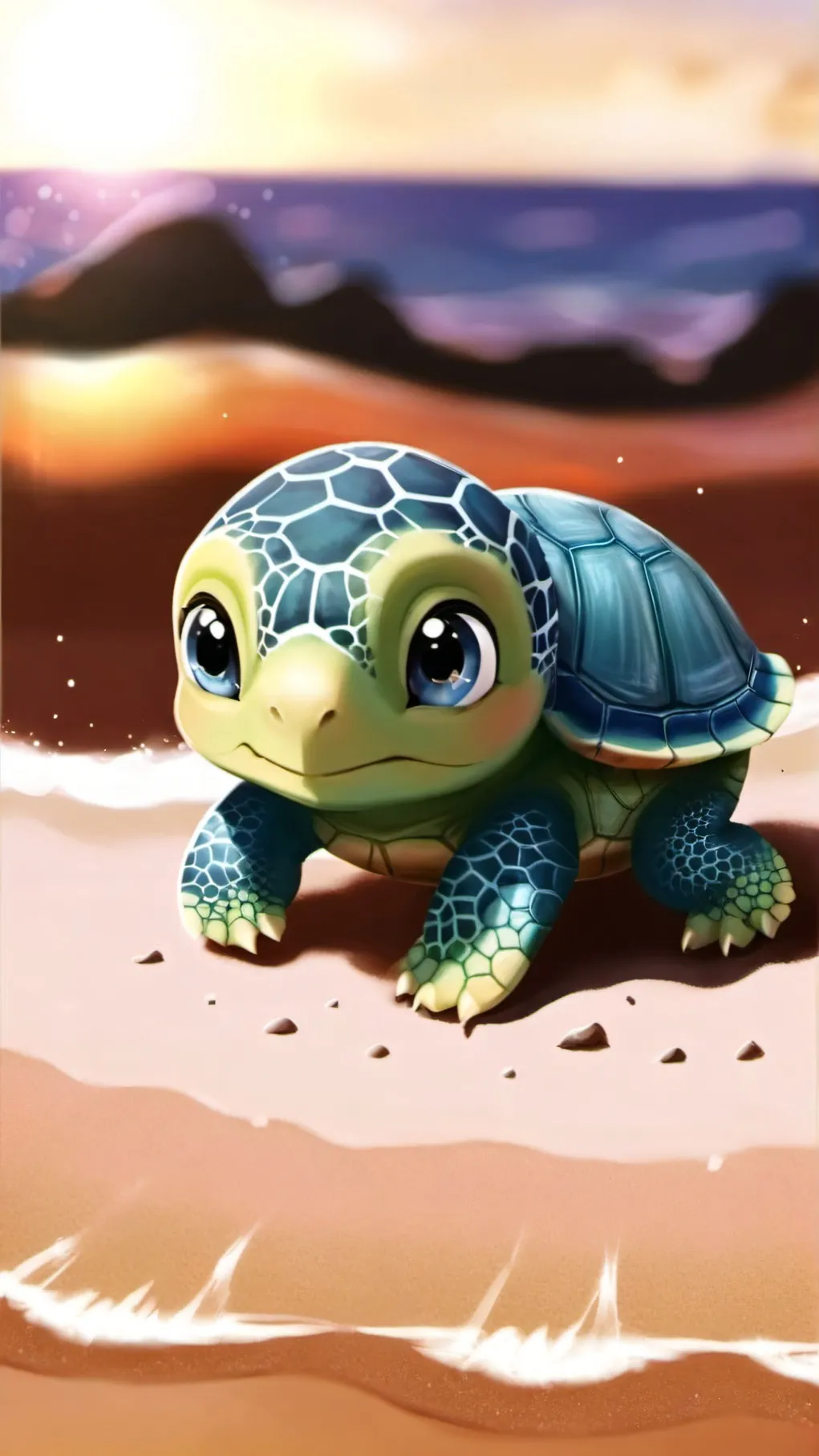 ai character: Pebbles background