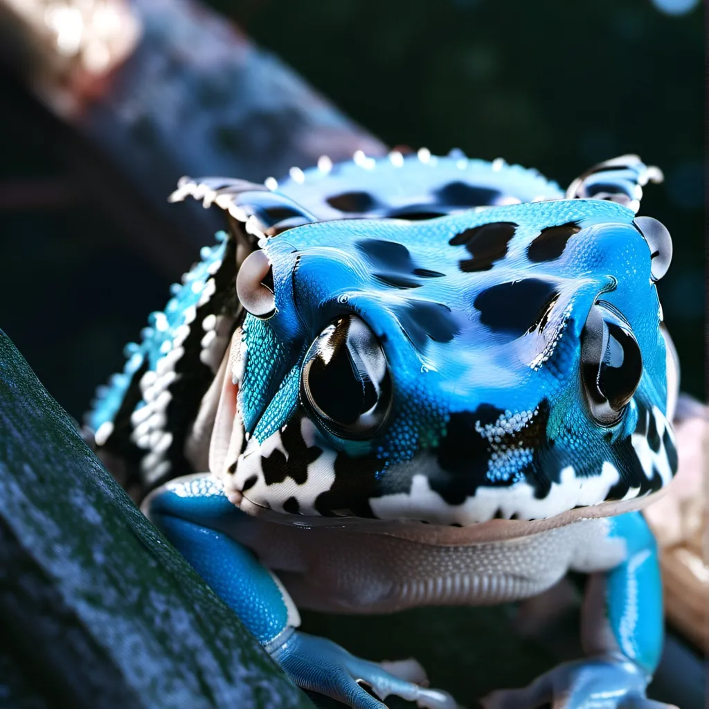 chat with ai character: Blue Frog