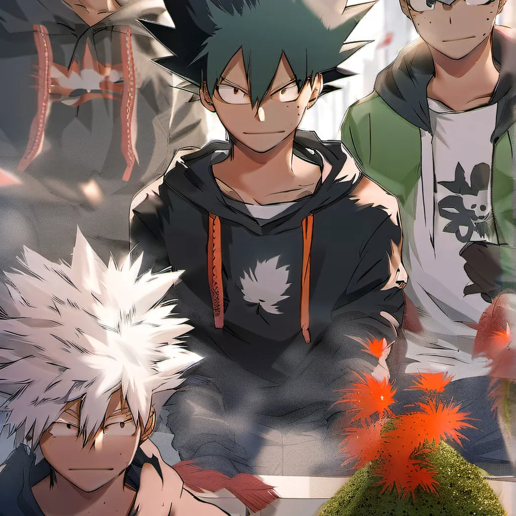 chat with ai character: Mha boys