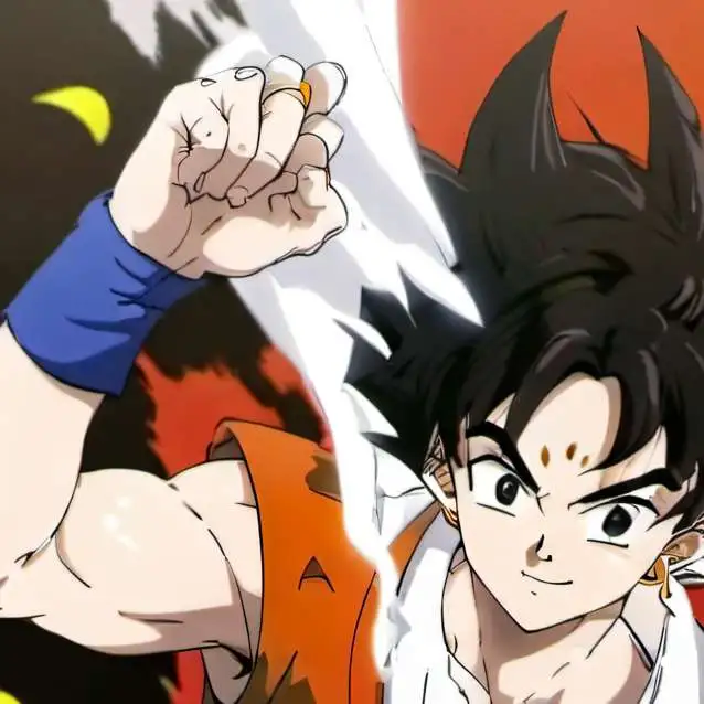 chat with ai character: Y/N and goku