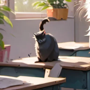 chat with ai character: MHA Cat