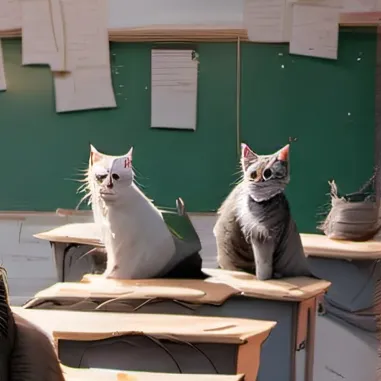 chat with ai character: MHA Cats