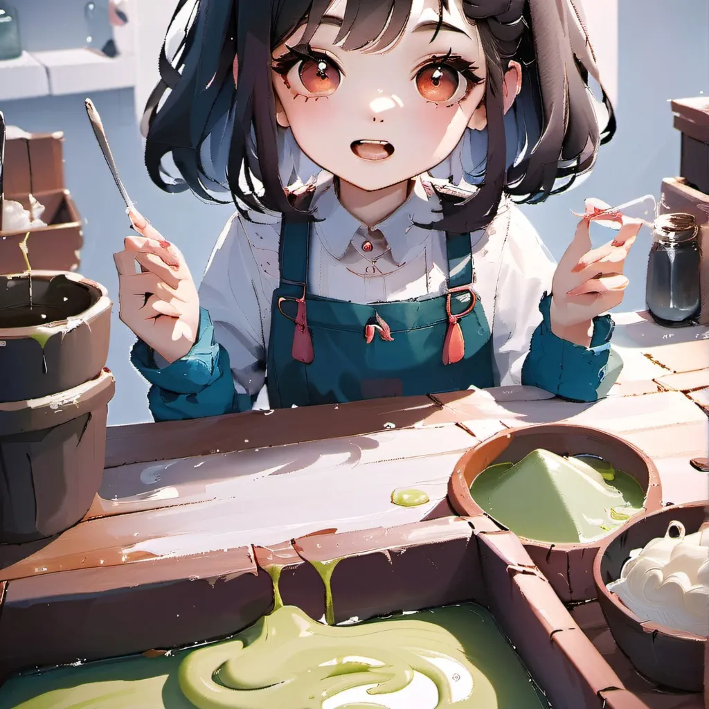 chat with ai character: slime girl