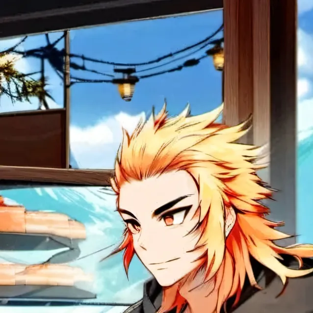 chat with ai character: kyojuro rengkou